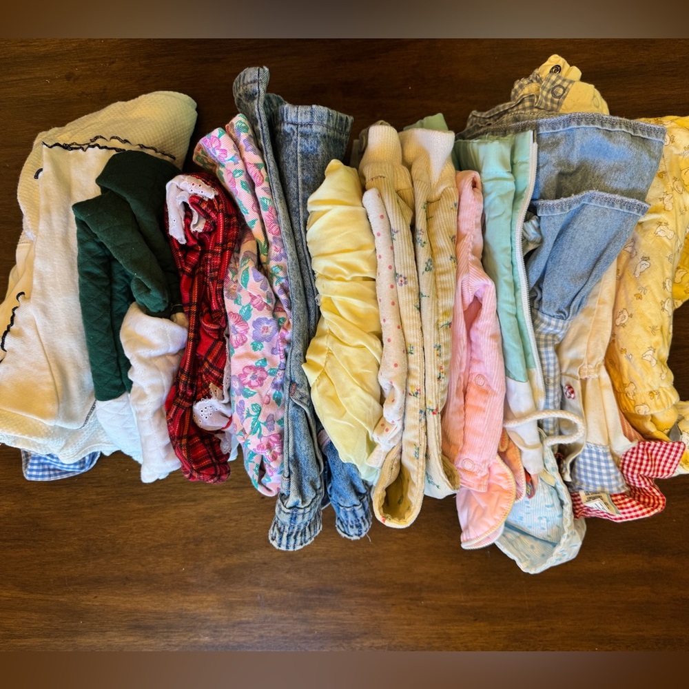 Baby Girl Vintage 90’s Bundle 15+ items